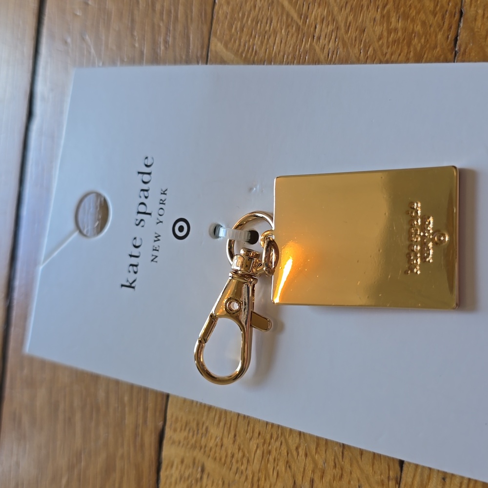 NWT, kate spade new york x Target, Playing Card Bag Charm Keychain - Picture 11 of 11